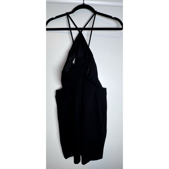 ASTR The Label Women Size Large Dress Stretchy Bodycon Cutout Sleeveless Black - Picture 5 of 6